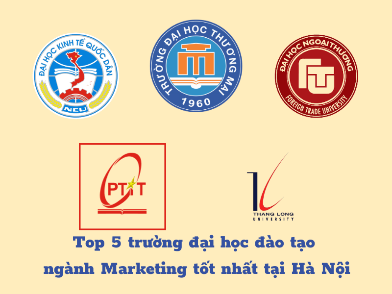 Review top 5 trường đào tạo ngành Marketing tốt nhất tại Hà Nội